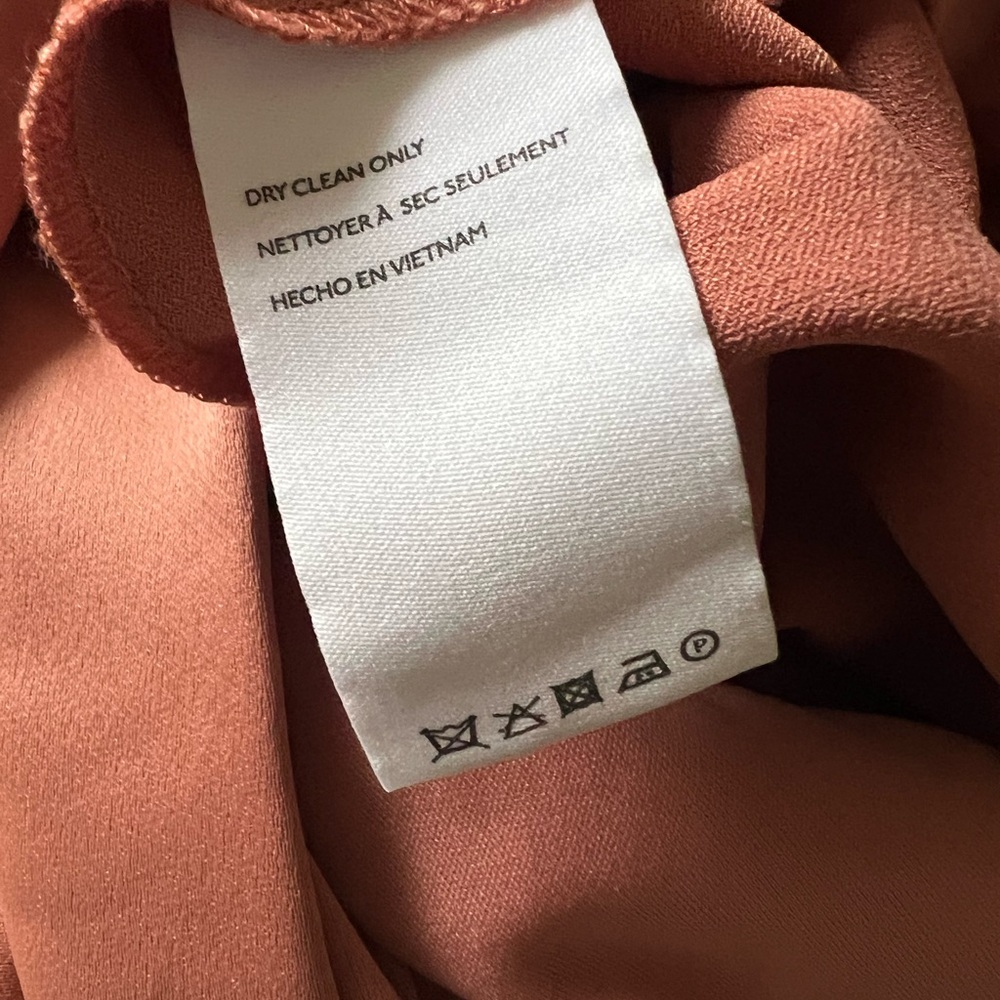BHLDN Freya Satin Charmeuse Maxi Dress US Sz 10 Dusty Rose Mauve Pink Bridal - Picture 8 of 16